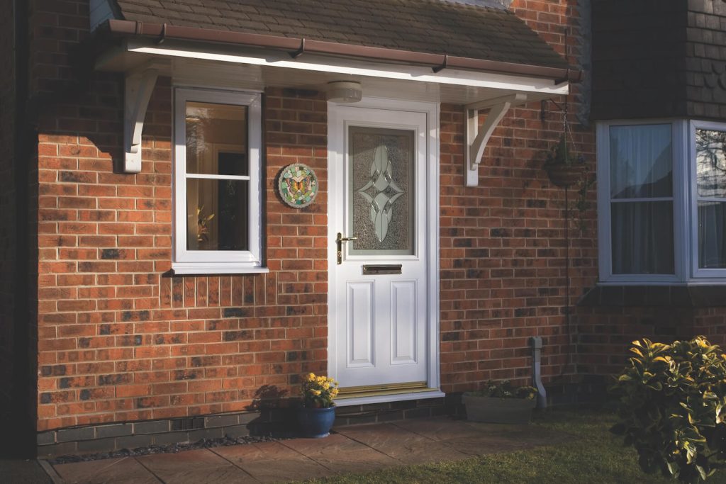 White Dales entrance door