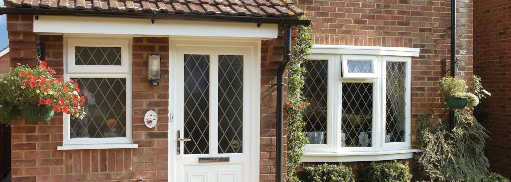 White uPVC windows and doors